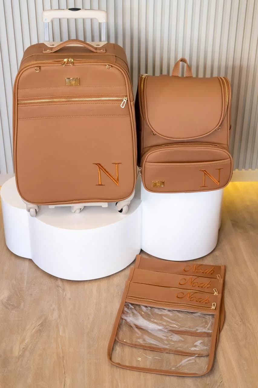 Kit Bolsas Maternidade Everyday – Caramelo — foto 1 de 13