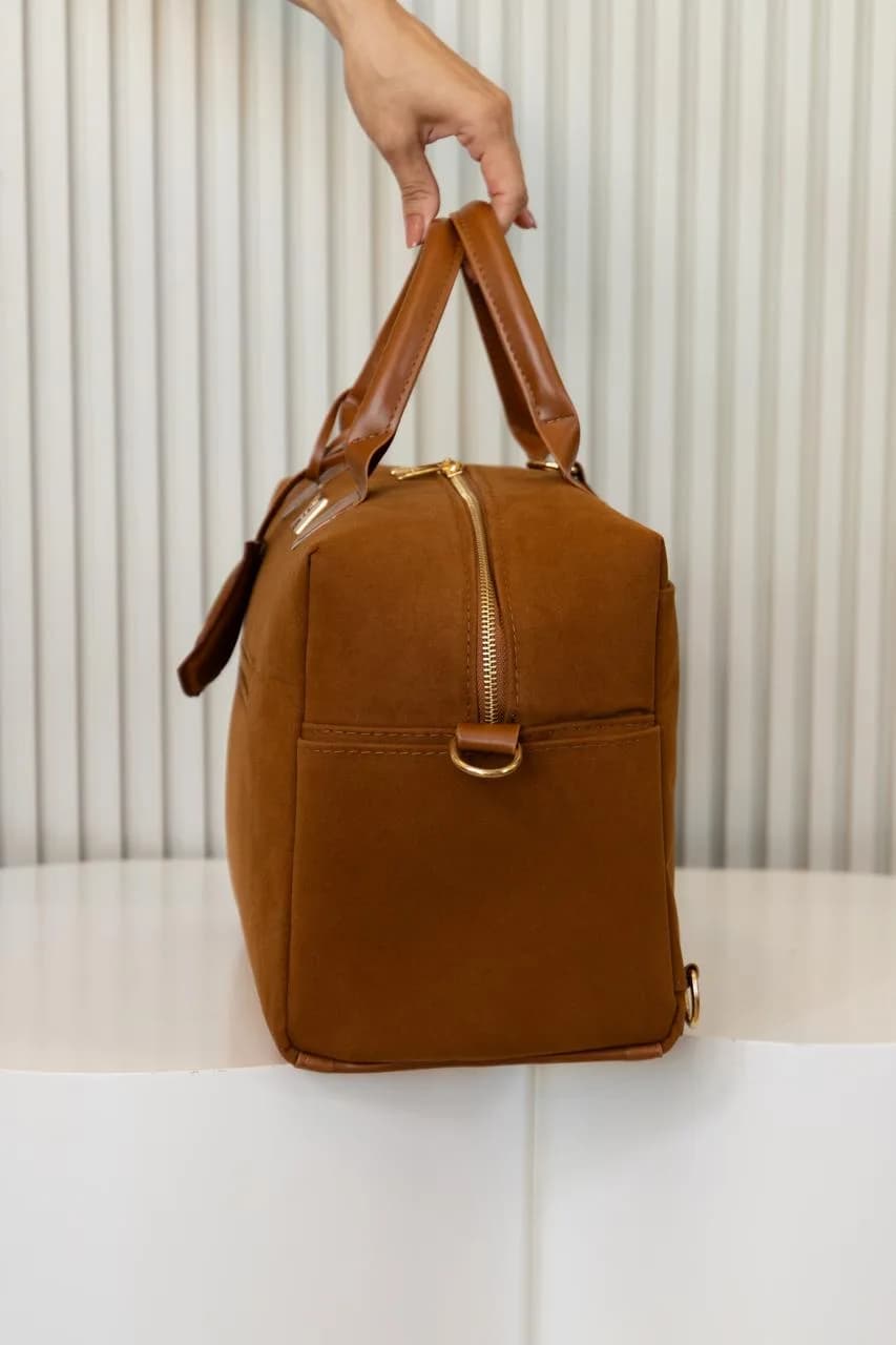 Kit Bolsas Maternidade Áurea — Mala de Rodinhas e Bolsa Neo — foto 7 de 8