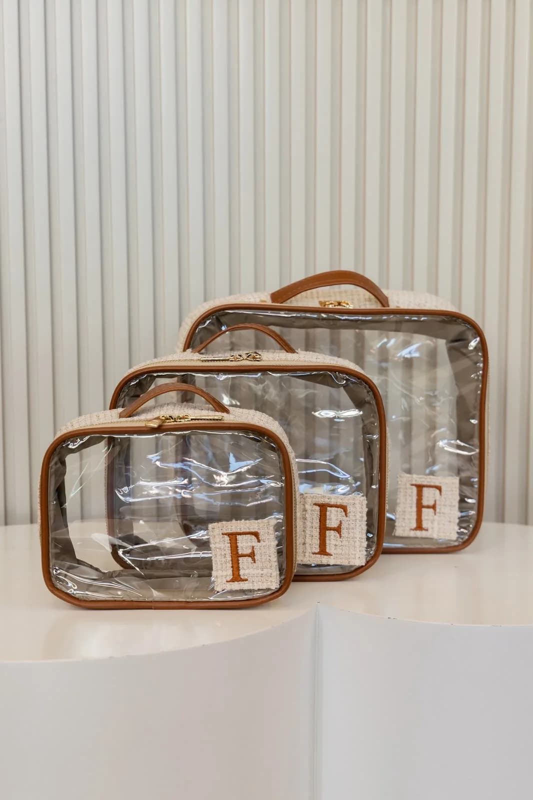 Kit Necessaire Cristal P, M e G — Noblesse — foto 1 de 1