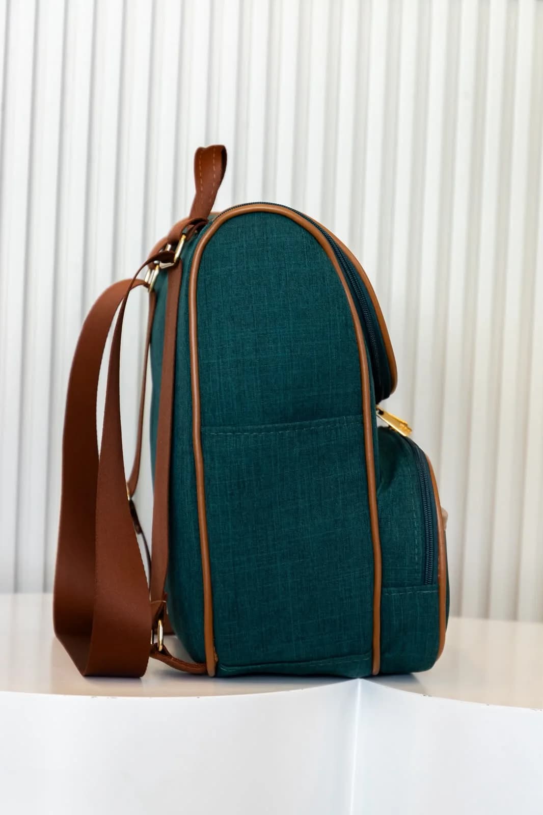 Mochila Maternidade Malu 2 em 1 — Ivoire — foto 2 de 10