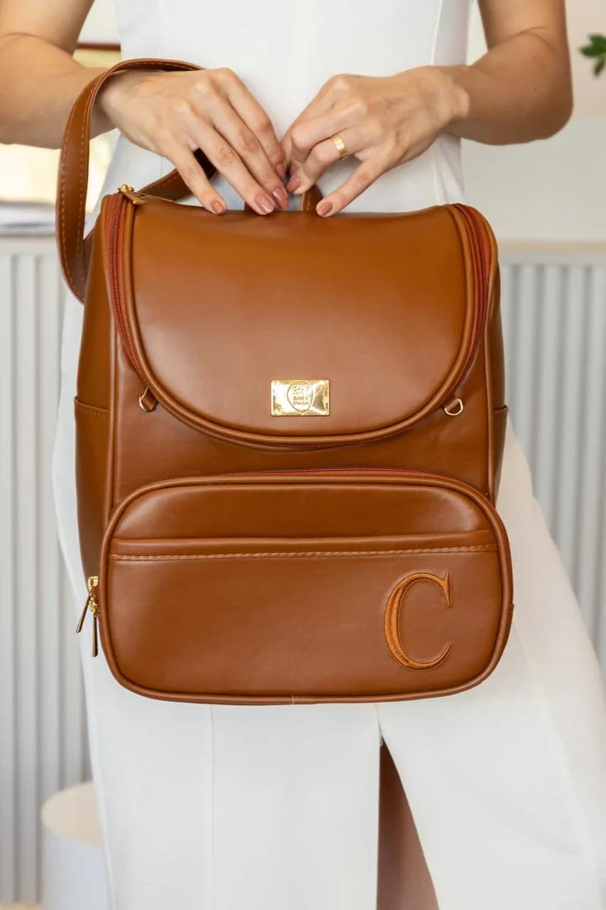 Kit Bolsas Maternidade Atemporais — Mala de Rodinhas 360° e Mochila Malu — foto 7 de 12