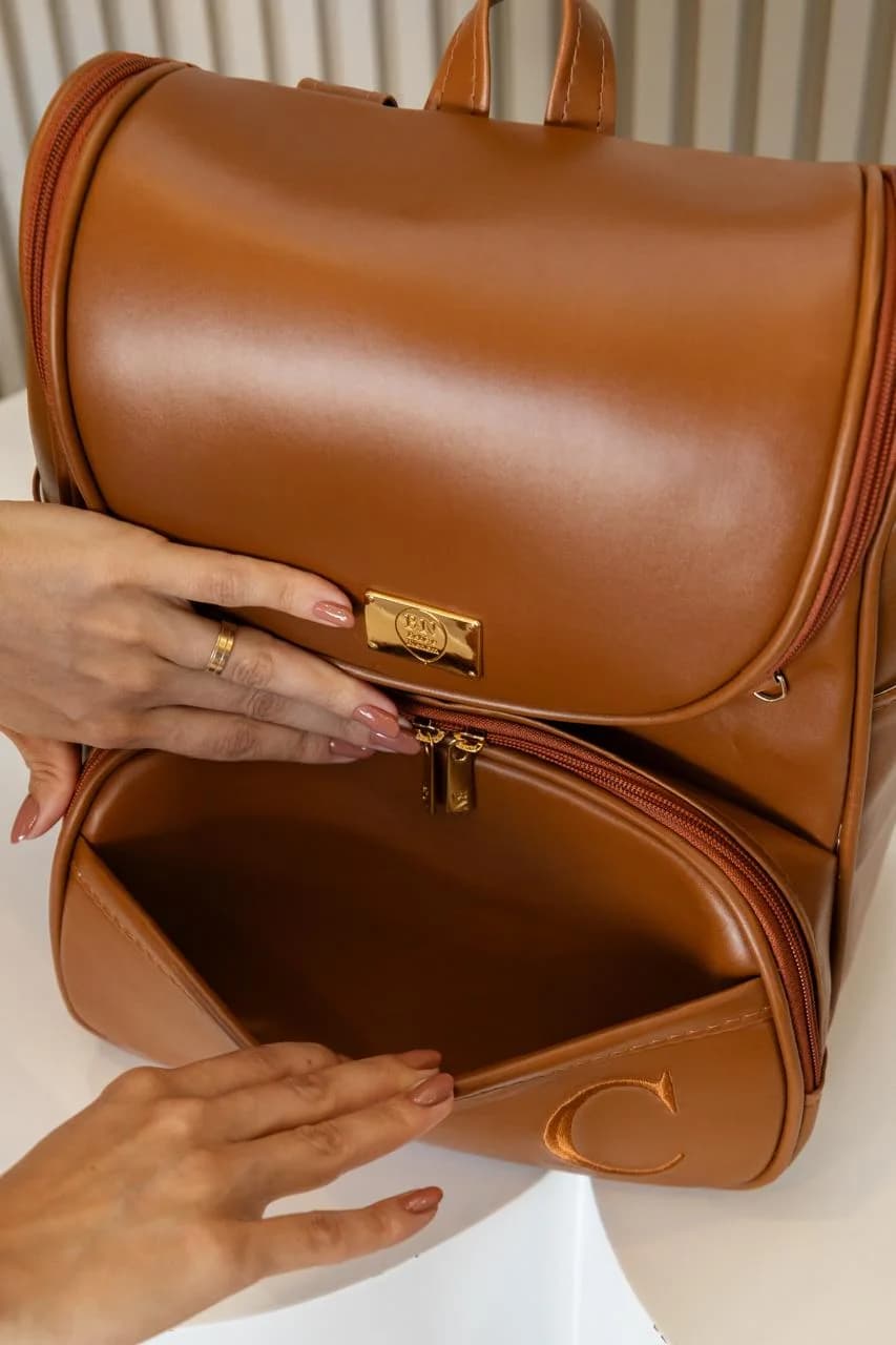 Kit Bolsas Maternidade Atemporais — Mala de Rodinhas 360° e Mochila Malu — foto 10 de 12