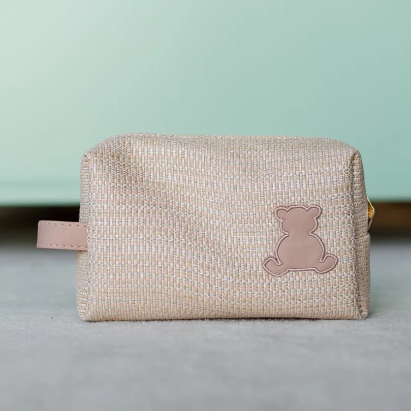 Necessaire media Tweed Rose — foto 1 de 3