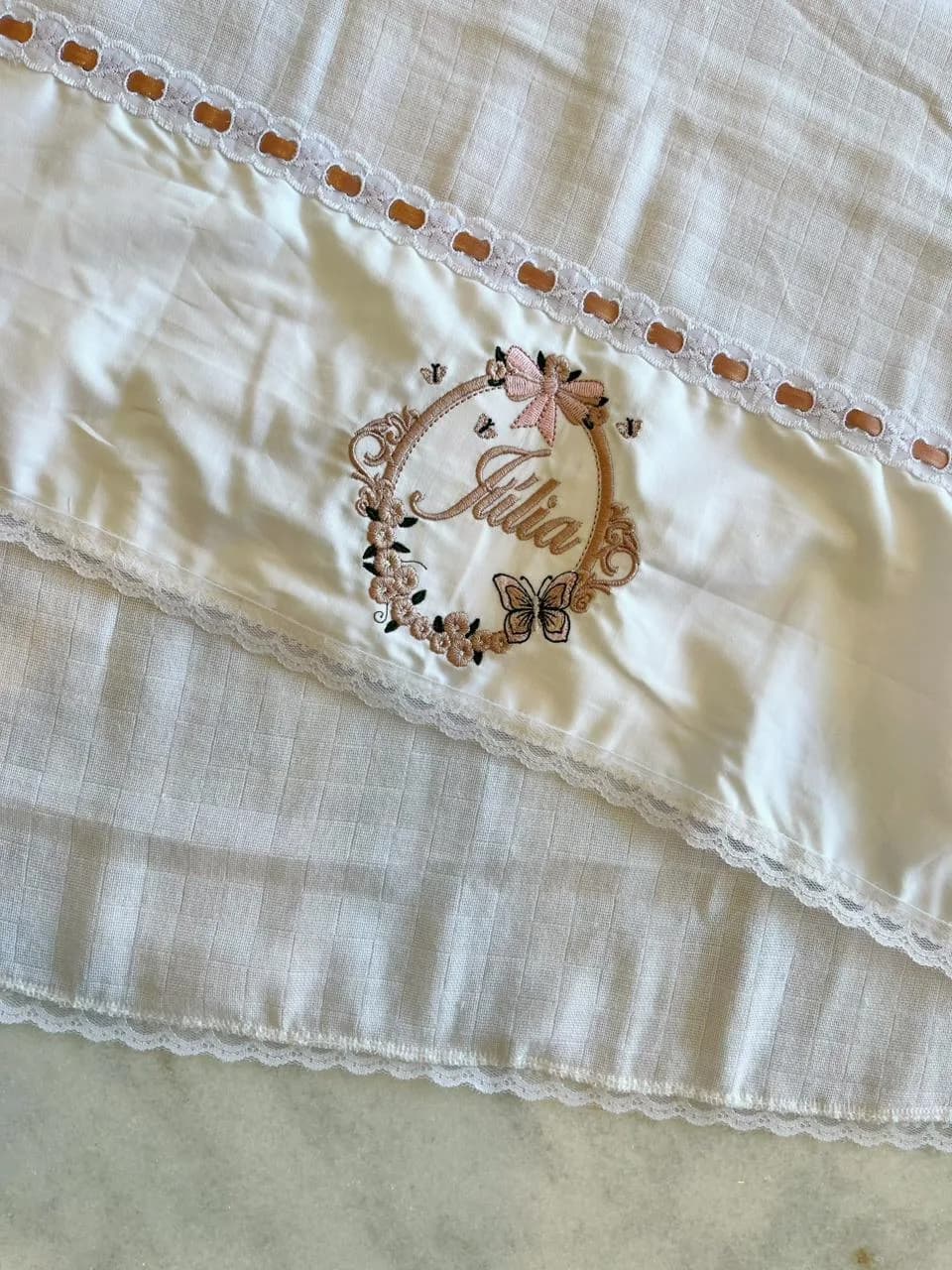 Fralda de ombro personalizada — foto 3 de 5