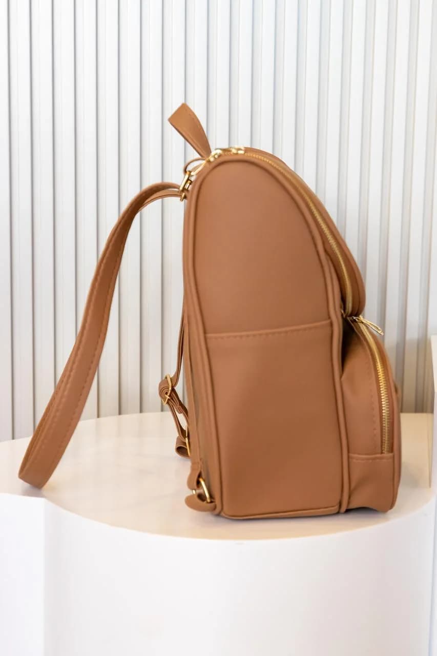 Mochila Malu 2 em 1 Everyday – Caramelo — foto 2 de 6