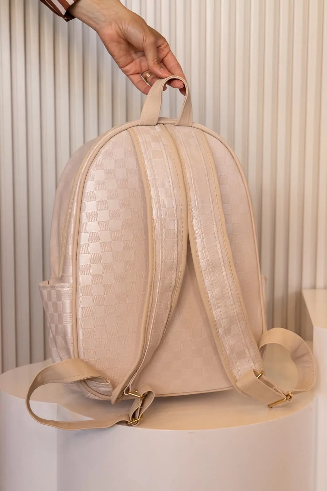 Mochila Baby Grande Atemporais – Paris Creme — foto 3 de 6