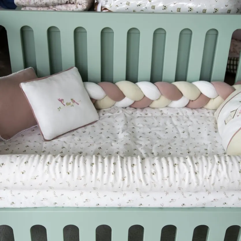 Kit Berco Garden Branco com Rose